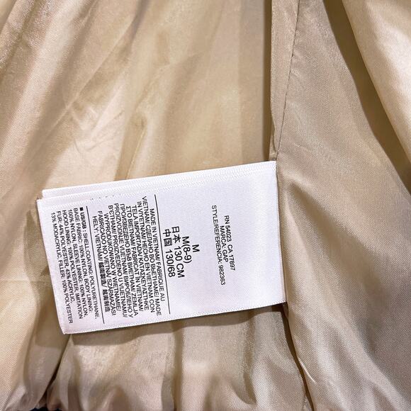 GAP Kids Sherpa Collar Quilted Bomber Jacket Black Insulated Boys Medium 8 - Picture 7 of 7